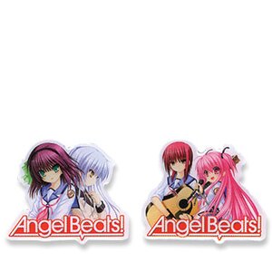 Angel Beats Group Metal Pin Set