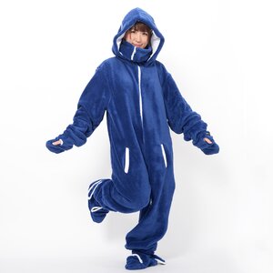 Damegi Blanket Pajamas Midnight Navy L