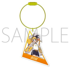 Hatsune Miku Series Yu Kisaragi Sporty Wire Acrylic Keychain Kagamine Rin