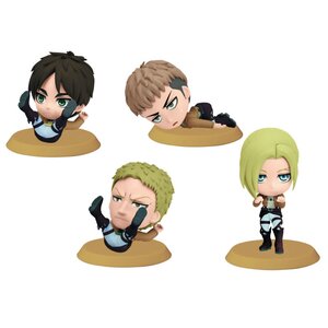 Attack on Titan Chibi Kyun Chara Figures Complete Set
