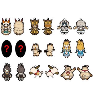 Monster Hunter XX Rubber Mascot Collection Box Set