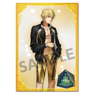 Fate/Extella A3 Clear Poster Collection Gilgamesh (Beautiful Body of Attraction & Adoration)