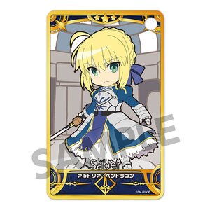 Pikuriru! Fate/Grand Order Pass Case Saber/Altria Pendragon
