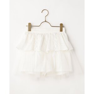 LIZ LISA Cambric Sukapan Skirt White