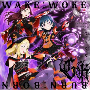 Love Live! Sunshine!! Guilty Kiss × Saint Snow Collaboration Single CD WAKE:WOKE | Guilty Kiss Edition