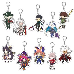 Pikuriru! Fate/Grand Order Trading Acrylic Keychain Charms Vol. 4 Box Set (Re-run)