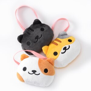Neko Atsume Plush Pass Cases Vol. 2 Set of All 3