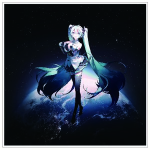 Hatsune Miku x Rella Acrylic Keychain: Symphony Ihatov (Jacket Photo)