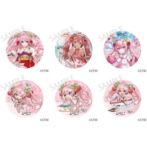 Sakura Miku x Hirohako 2024 Hologram Tradable Tin Badge Hirosaki (1 Piece)