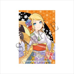 Vocaloid Rectangle Pin Badge Collection Kagamine Rin