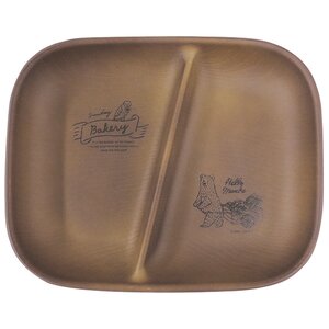 Hello Marche Wood-Style Kitchen Goods Series Lunch Plate - Mobile Bakery