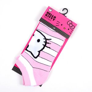 Hello Kitty Sport Socks STRIPE.Pink