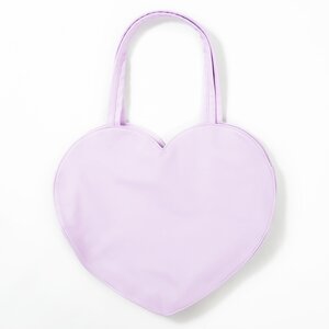 FLAPPER Heart Tote Bag Purple