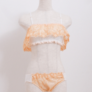 feast Tiny Fairy Bralette & Panty Set Orange