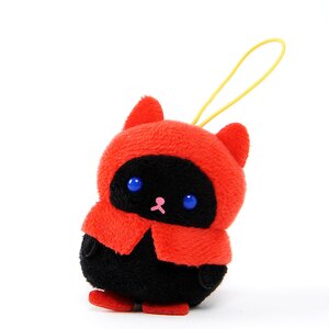 Puchimaru Ame no Sanpomichi Animal Plush Collection Black Cat