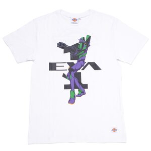 Evangelion x Dickies Unit-01 Graphic Print T-Shirt White L