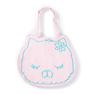 Oshamana Mie-chan Canvas Tote Pink