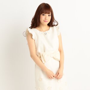 LIZ LISA Warm & Flowery Party Dress White