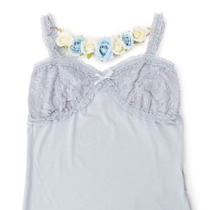 LIZ LISA Rose Charm Camisole Blue