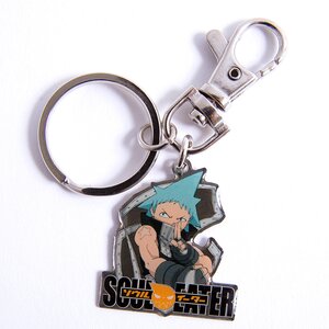 Soul Eater Metal Keychains Black Star