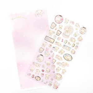 Rilakkuma Sweet Dream of Korilakkuma Stickers Pink