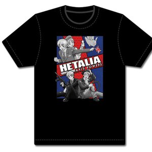 Hetalia: Axis Powers England, Sealand, and America T-Shirt L