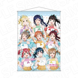 Love Live! Sunshine!! B2 Lame Tapestry Cafe Party Ver. [Pre-order]