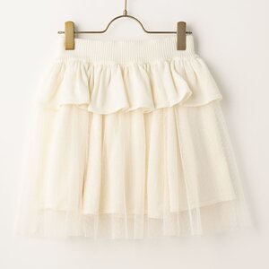 LIZ LISA ティアードニットスカート White