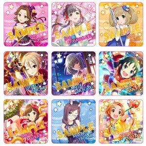 THE IDOLM@STER CINDERELLA GIRLS Acrylic Badge Collection Box Set
