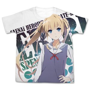 Saekano: How to Raise a Boring Girlfriend Eriri Spencer Sawamura Graphic White T-Shirt S
