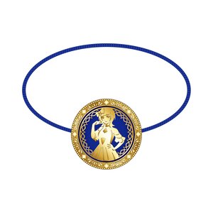 Love Live! Nijigasaki High School Idol Club 6th Live! I Love You ⇆ You Love Me Karin Asaka Antistatic Bracelet with Silhouette-Shaped Charm