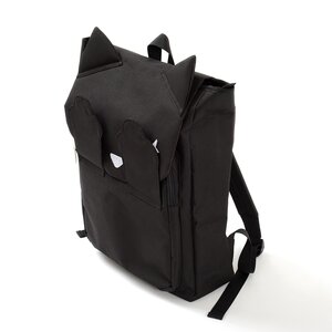 Peek-a-Boo Pooh-chan Backpack Black