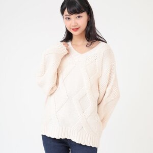 LIZ LISA Knit Pullover White