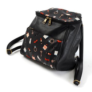 FLAPPER Embroidered Back Pack AW Ver. Black