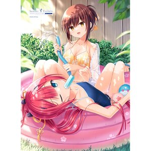 Summer Pockets Reflection Blue B2 Tapestry Shiki Kamiyama & Kyoko Misaki: Pool Ver. (Re-run) [Pre-order]
