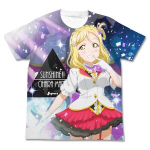 Love Live! Sunshine!! Mari Ohara Mirai Ticket Ver. White Graphic T-Shirt S