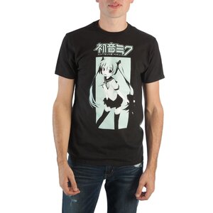 Hatsune Miku Graphic Men's Crew Neck Tee XL