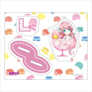 Hatsune Miku Summer Party Acrylic Stand Keychain Collection: Youno Ver. Megurine Luka