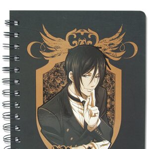 Black Butler Spiral-Bound Notebooks Sebastian Michaelis