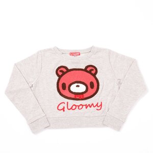 Gloomy Chenille Short Pullover Oatmeal