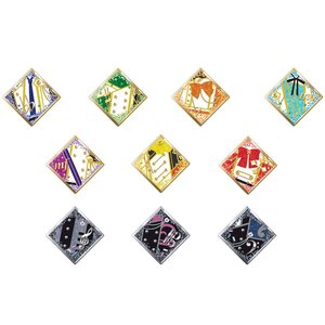 IDOLiSH 7 MEMORiES MELODiES & Leopard Eyes 10-Piece Costume Brooch Set