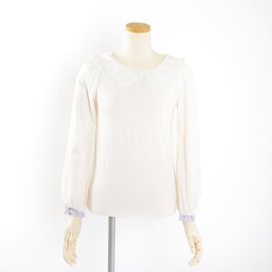 E Hyphen World Gallery BonBon Baby Puff Top Off-White