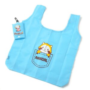 Rascal the Raccoon Colorful Shopping Bag Pocket