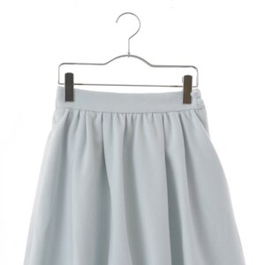 earth music&ecology Gathered Tuck Skirt Sax