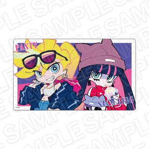 New Panty & Stocking with Garterbelt Rubber Deskmat Panty & Stocking: Outing Ver. [Pre-order]