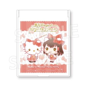 Touhou Project x Sanrio Characters Folding Mirror Collection Reimu Hakurei x Hello Kitty