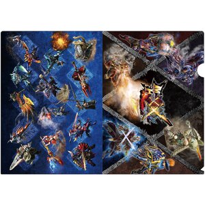 Monster Hunter XX A4 Clear File Styles & Weapons