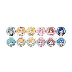 Piapro Characters 02 Hologram Tin Badge (57mm) Picnic Ver. Box Set [Pre-order]