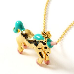 gargle Unicorn Necklaces Gold