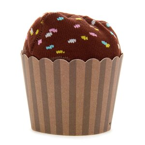 Cupcake Socks Chocolate